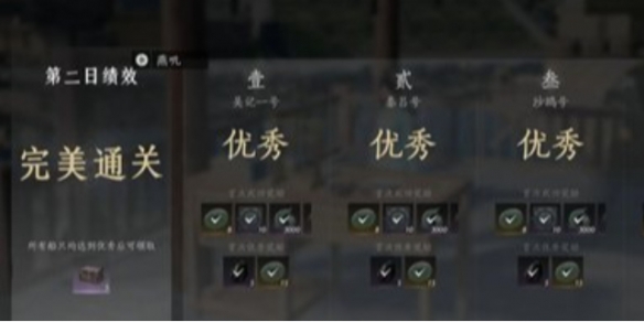 《燕云十六声》入港稽查活动第2天完美通关指南