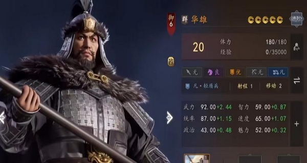 《三国志：王道天下》群雄阵营全武将技能特性详解