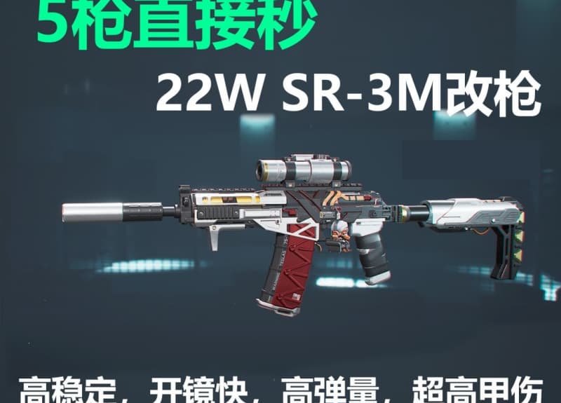 《三角洲行动》S10赛季突击步枪SR-3M改装攻略