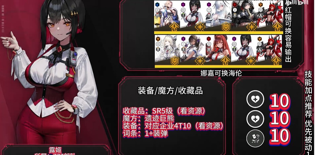 《胜利女神：新的希望》最新妮姬露姬技能养成全攻略