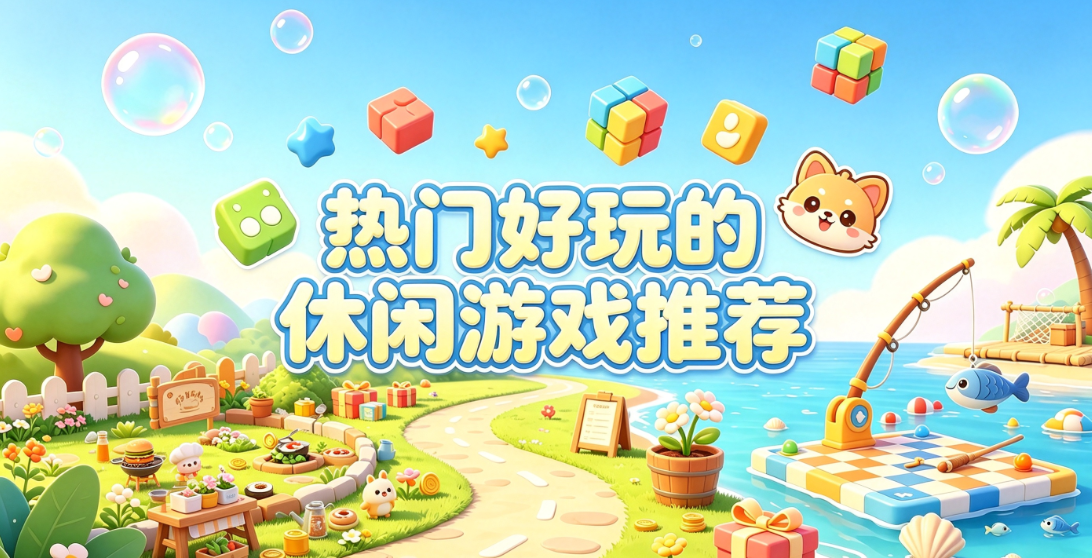 热门好玩的休闲游戏推荐