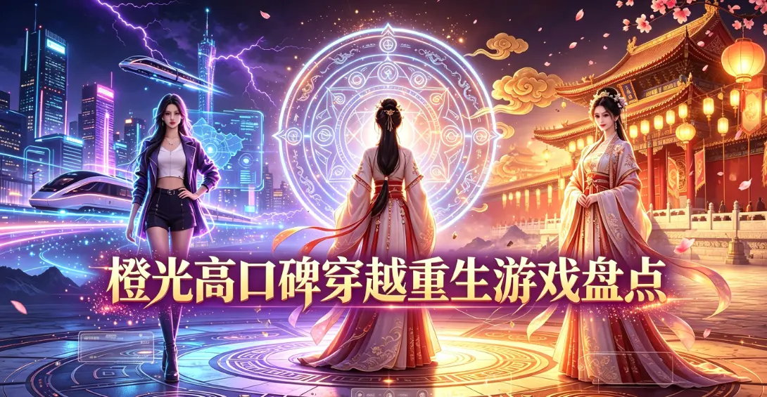 橙光高口碑穿越重生游戏盘点