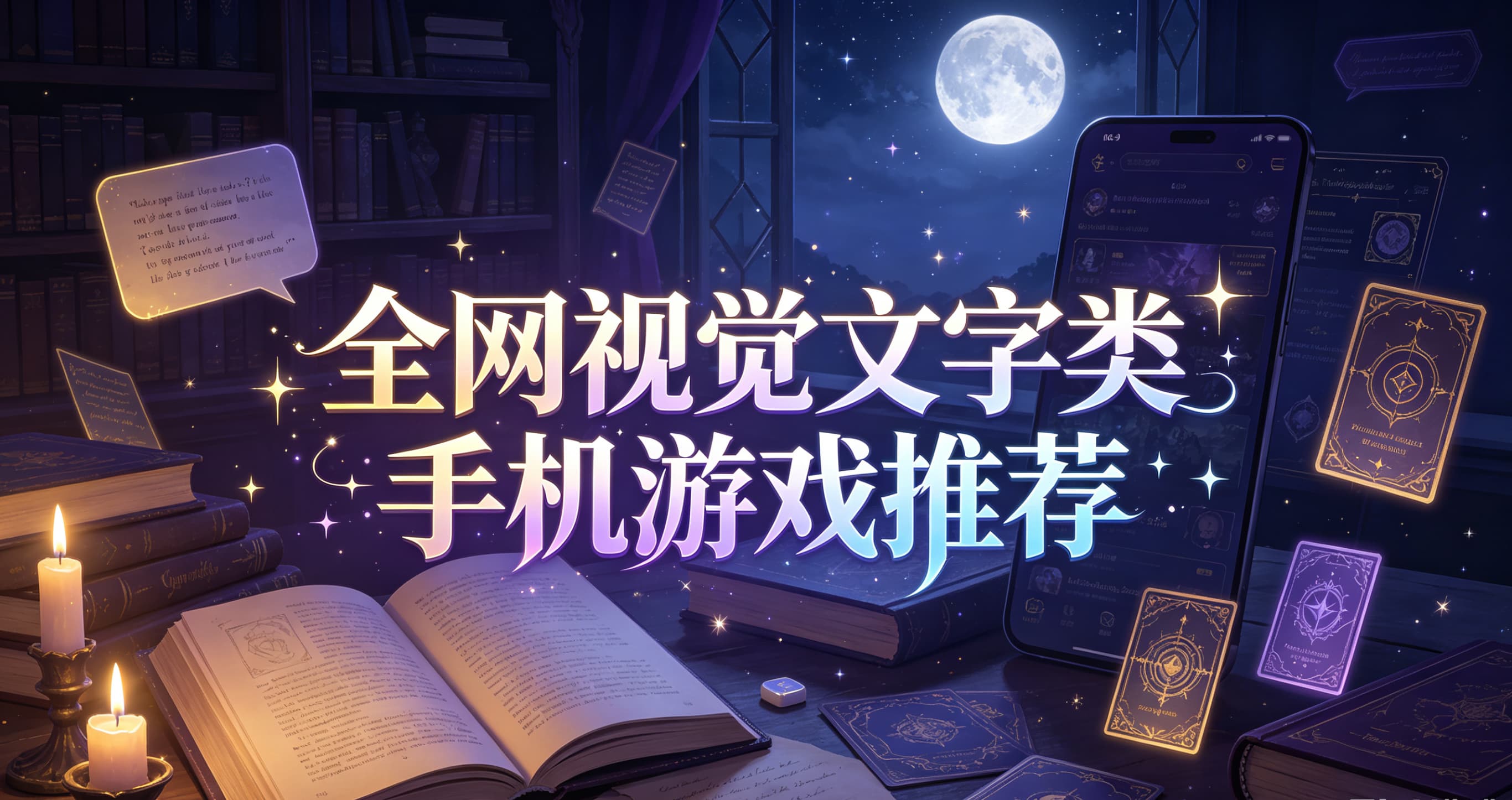 全网视觉文字类手机游戏推荐
