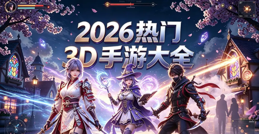 2026热门3D手游大全 
