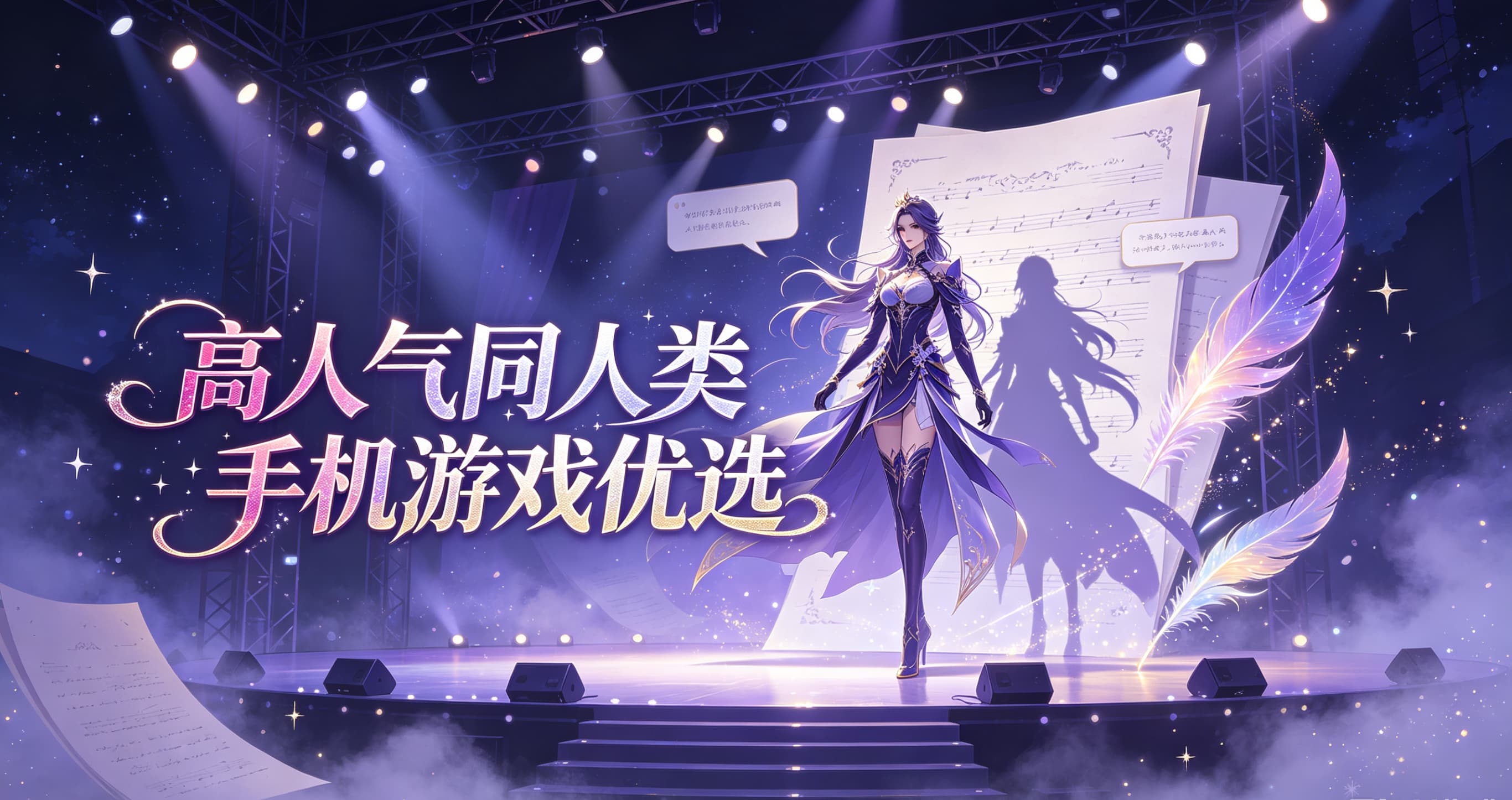 高人气同人类手机游戏优选