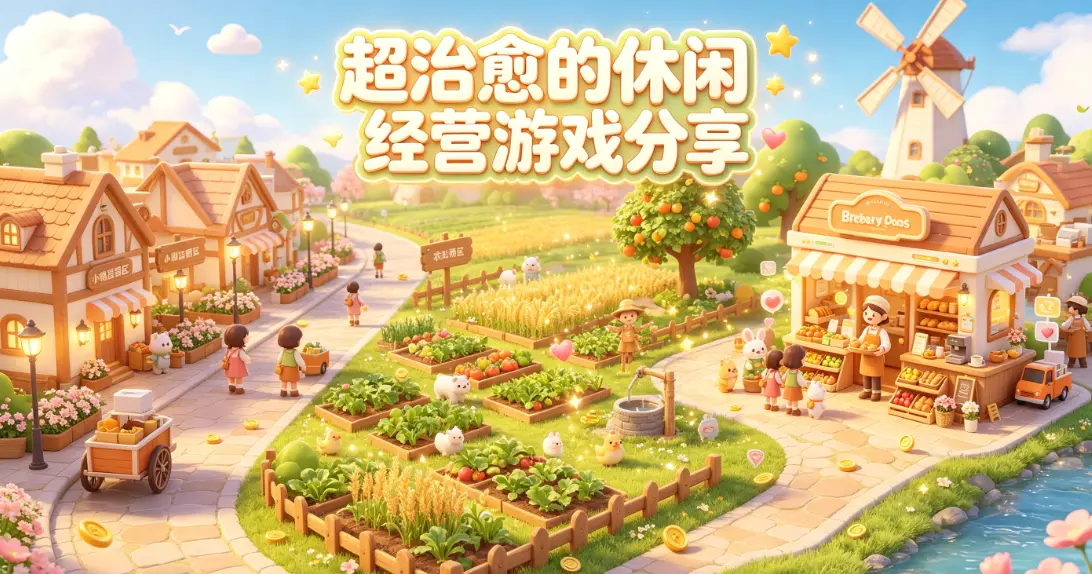 超治愈的休闲经营游戏分享