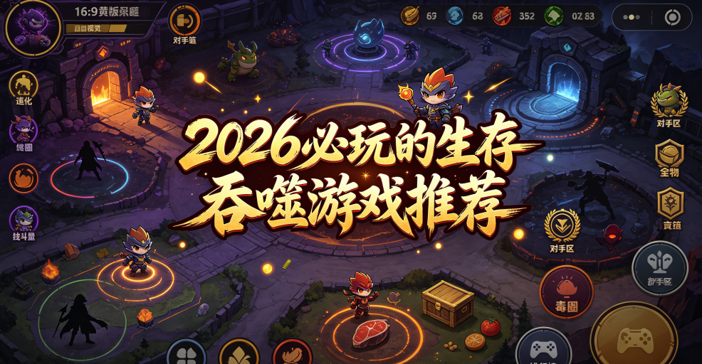 2026必玩的生存吞噬游戏推荐