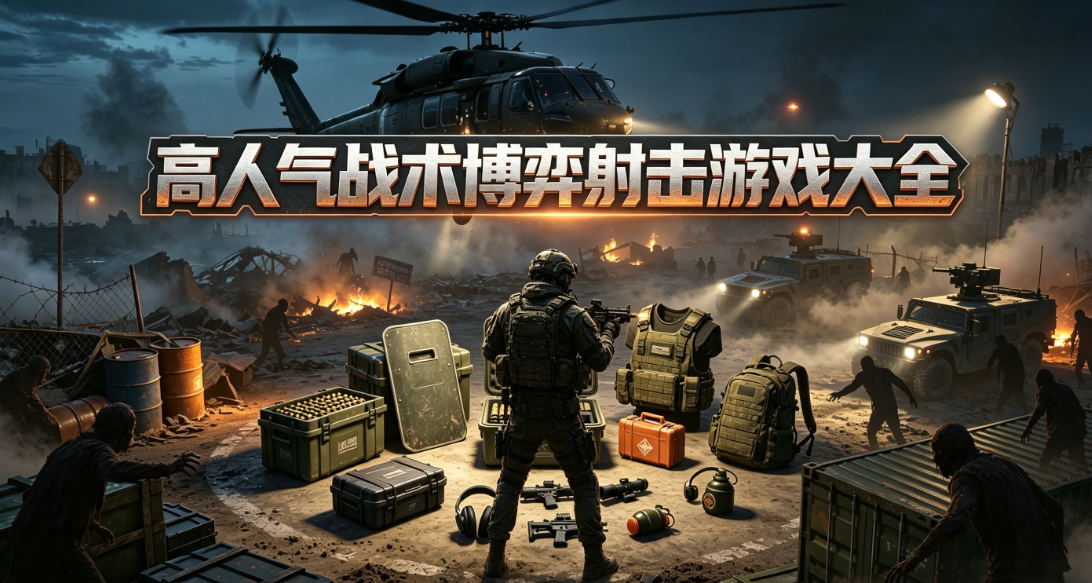 高人气战术博弈射击游戏大全