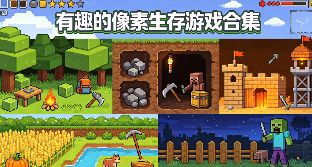 有趣的像素生存游戏合集