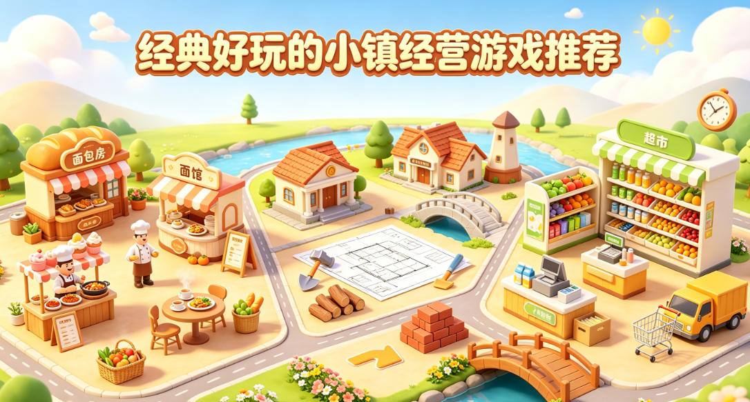 经典好玩的小镇经营游戏推荐