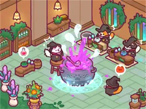 猫咪魔法学校截图2