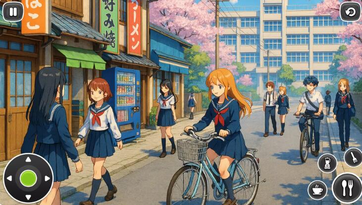 动漫少女高中截图0