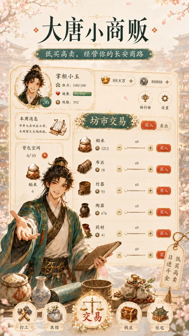 大唐小商贩截图0