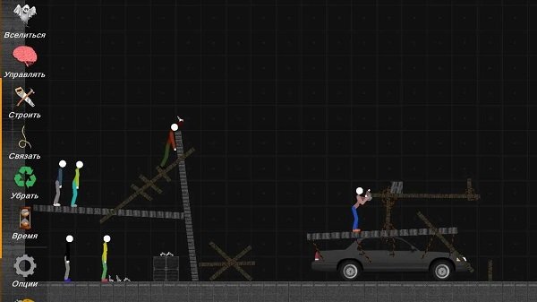 火柴人模拟沙盒截图0