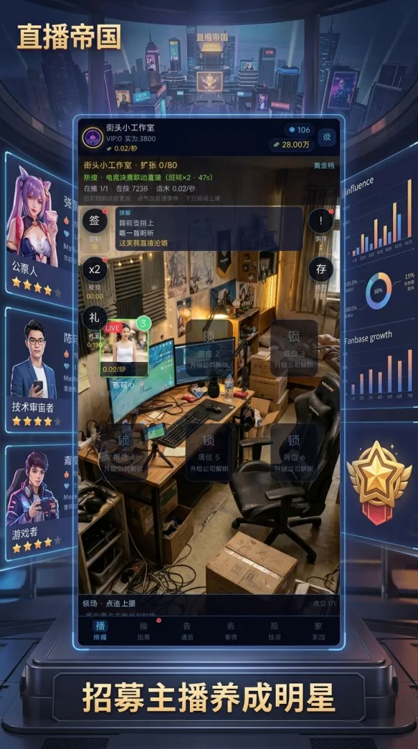 直播帝国截图0
