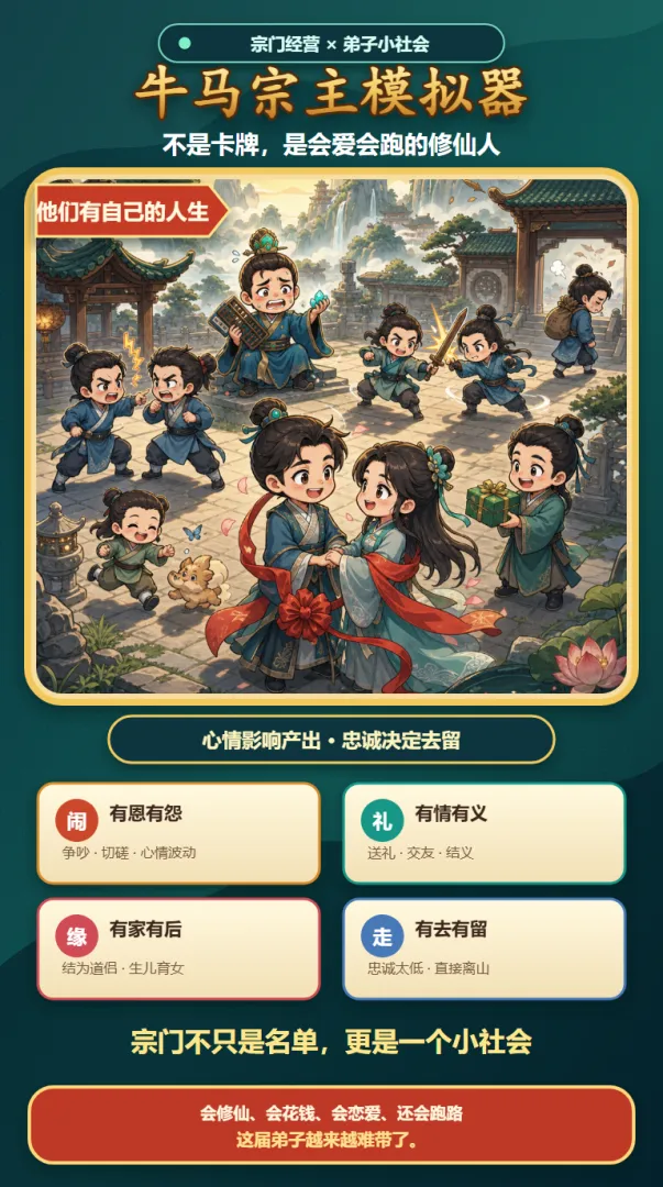 牛马宗主模拟器截图0