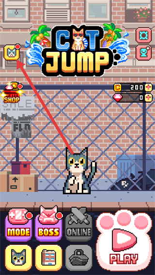 猫咪跳跃截图0
