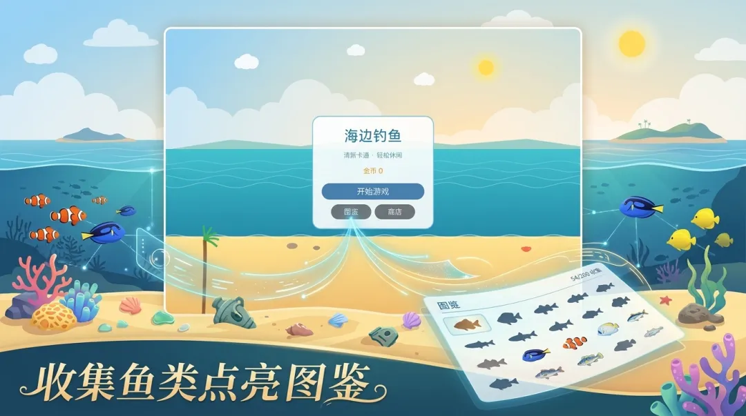 海边钓鱼截图0