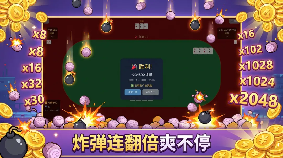 芋圆炸弹斗地主截图1