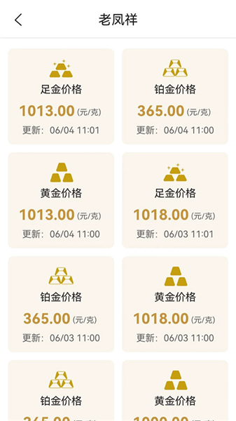 天天黄金截图1