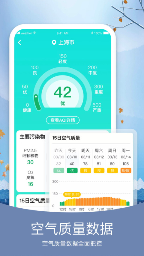 简洁天气预报截图1